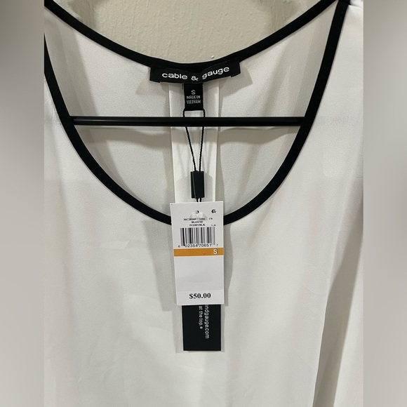 Cable & Gauge Tank Top - size small - Picture 2 of 7